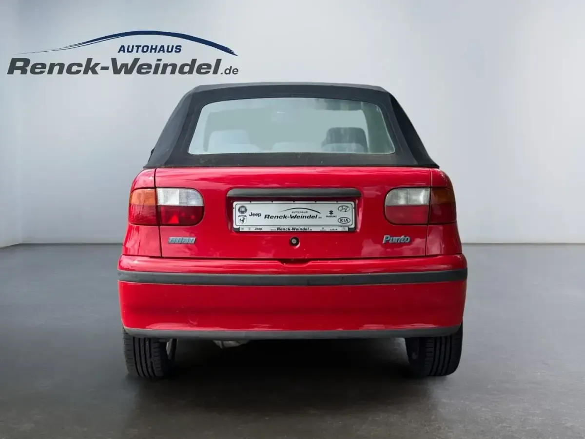 Gebraucht Fiat Punto Cabriolet 86 PS (63 kW) 1999 Rot Cabrio