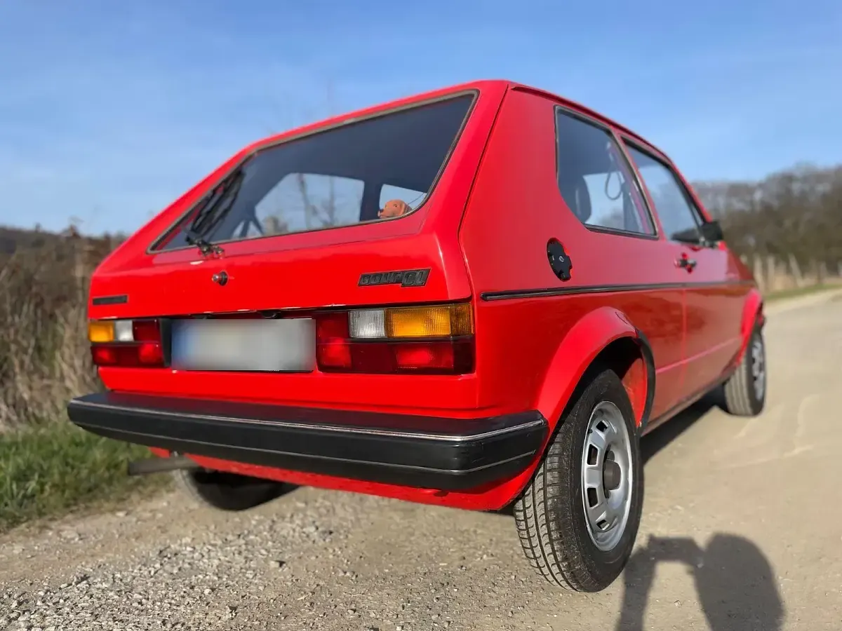 Gebraucht VW Golf II 50 PS (36 kW) 1983 Rot Kleinwagen