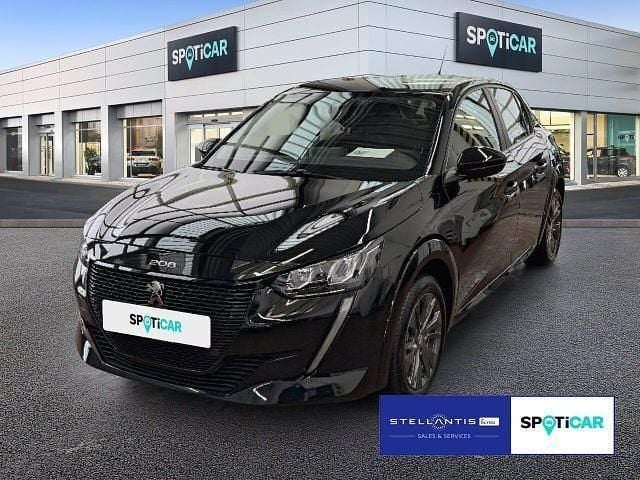 Gebraucht Peugeot e-208 Active 100 kW (136 PS) 2021 Schwarz Kleinwagen
