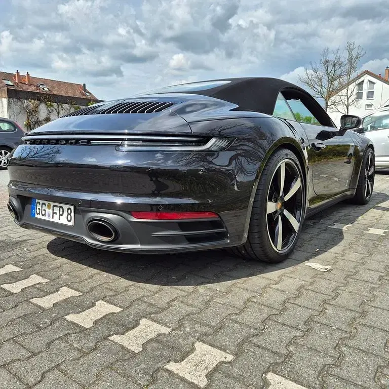 Gebraucht Porsche 992 450 PS (330 kW) 2022 Schwarz Cabrio