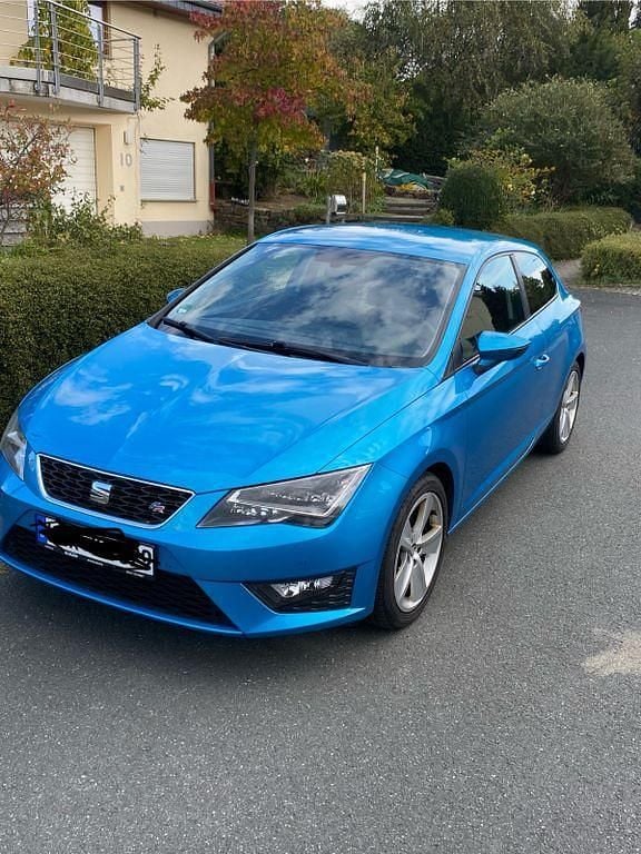 Gebraucht Seat Leon SC FR 122 PS (89 kW) 2014 Blau Kleinwagen