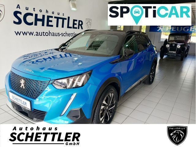 Blau Gebraucht 2023 Peugeot e-2008 GTi SUV | 21.890 € (Etwas zu teuer) - Bild 1/4
