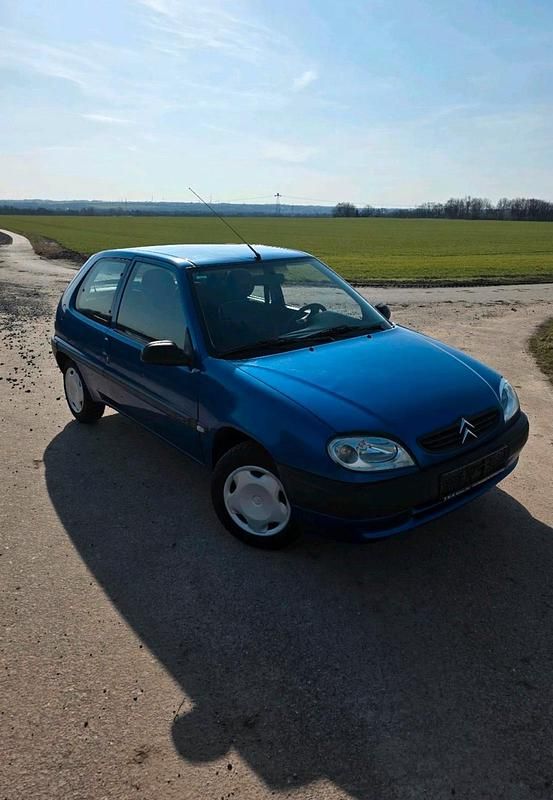 Gebraucht Citroën Saxo 60 PS (44 kW) 2001 Blau Kleinwagen