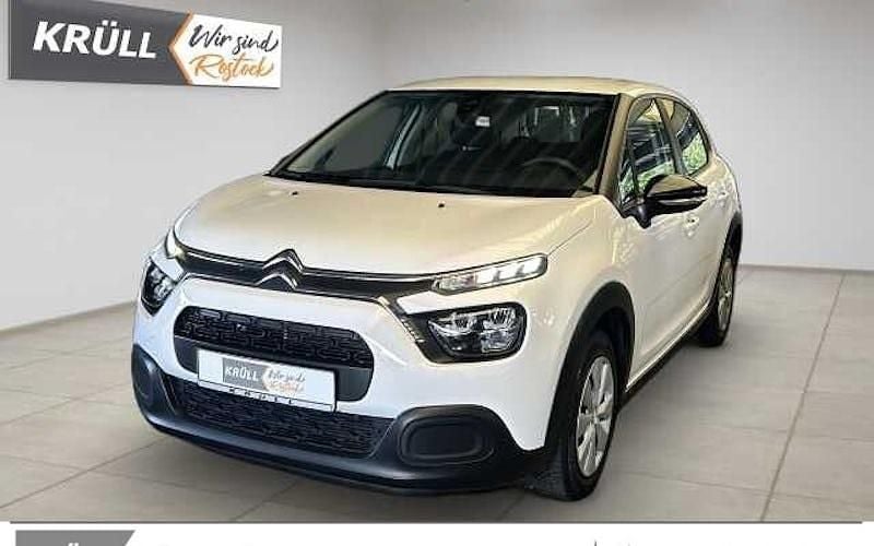 Weiß Gebraucht 2022 Citroën C3 Feel Kleinwagen | 12.990 € (Fairer Preis) - Bild 1/4