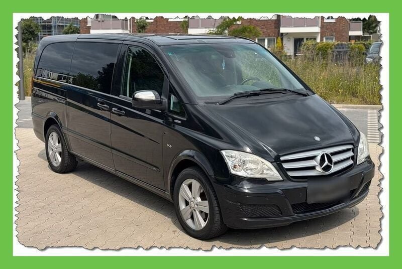 Schwarz Gebraucht 2011 Mercedes Viano Edition Van / Kleinbus | 13.800 € (Fairer Preis) - Bild 1/4