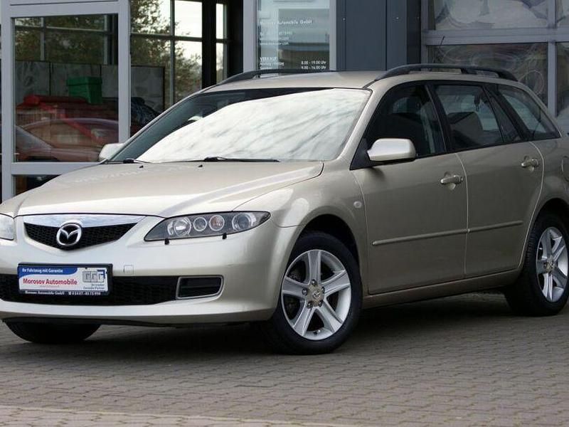 Silber Gebraucht 2008 Mazda 6 Active Kombi | 4.800 € - Bild 1/4