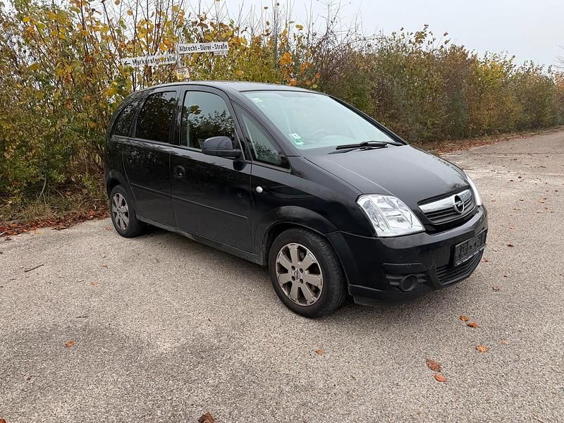 Schwarz Gebraucht 2007 Opel Meriva Van / Kleinbus | 800 € (Guter Preis) - Bild 1/4