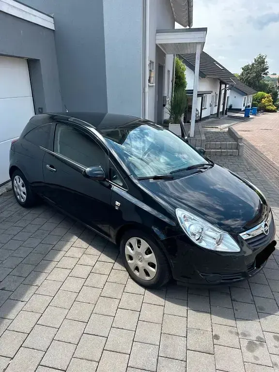 Gebraucht Opel Corsa Edition 69 PS (50 kW) 2010 Schwarz Kleinwagen