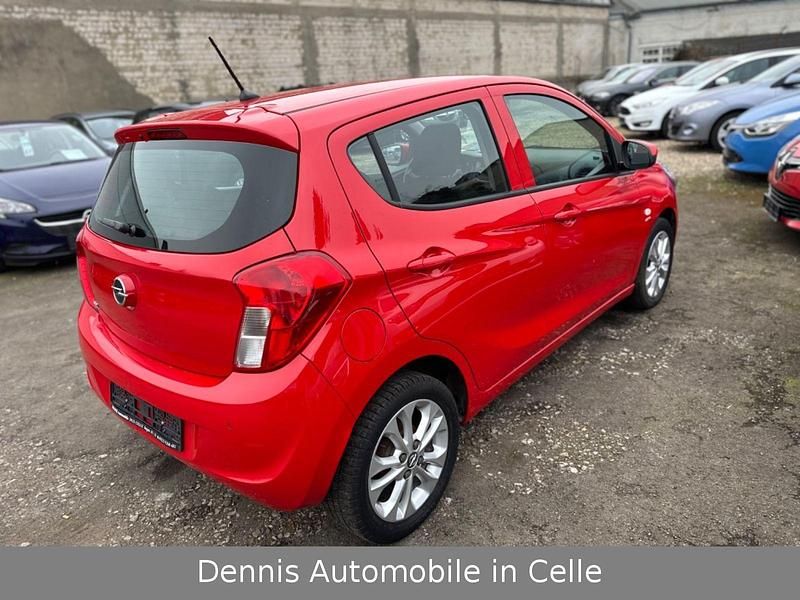 Gebraucht Opel Karl Active 73 PS (53 kW) 2018 Rot Kleinwagen