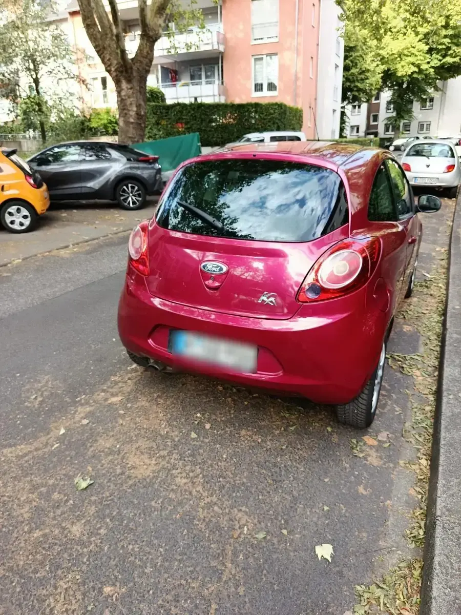 Gebraucht Ford Ka Titanium 69 PS (50 kW) 2009 Rot Kleinwagen