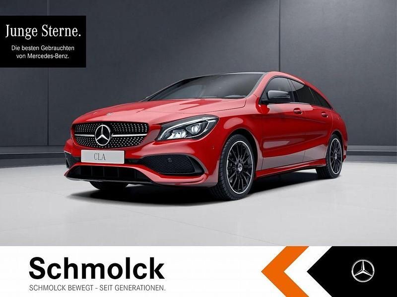 Rot Gebraucht 2018 Mercedes CLA200 AMG Limousine | 21.900 € (Fairer Preis) - Bild 1/4