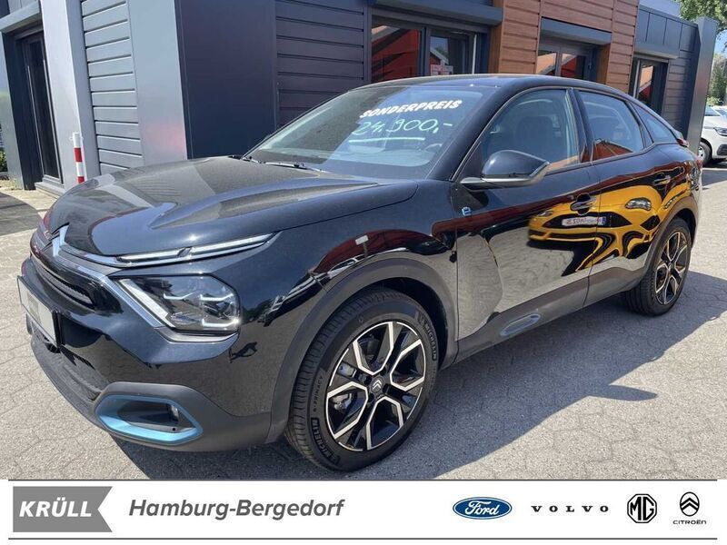 Perla nera schwarz Neu 2024 Citroën e-C4 Feel Limousine | 24.479 € (Guter Preis) - Bild 1/4