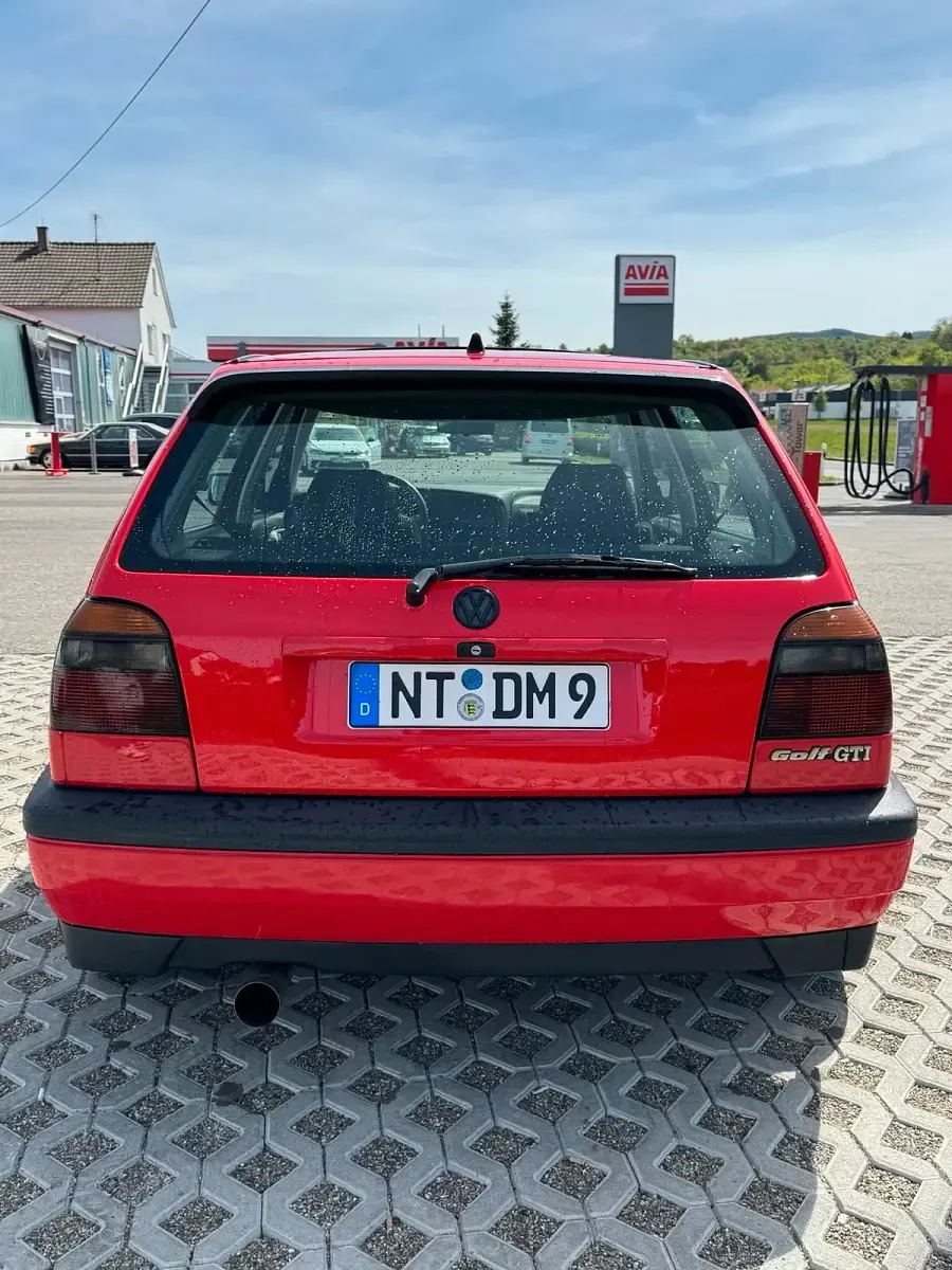 Gebraucht VW Golf III Edition 116 PS (85 kW) 1994 Rot Kleinwagen