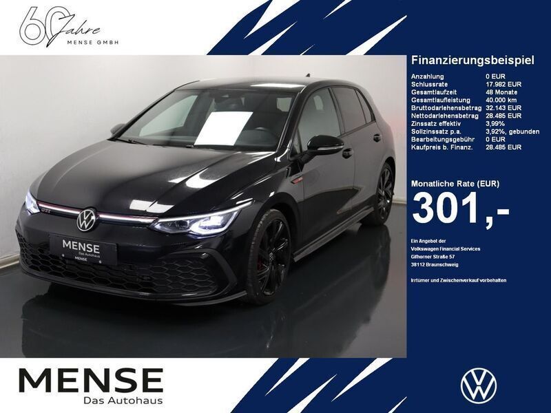 Deep black perleffekt Gebraucht 2023 VW Golf VIII GTI Limousine | 28.485 € (Guter Preis) - Bild 1/4