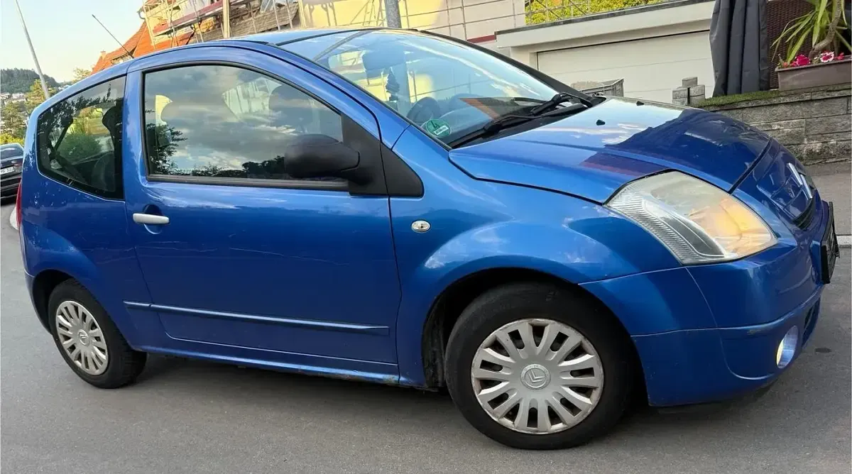Gebraucht Citroën C2 68 PS (50 kW) 2006 Blau Kleinwagen