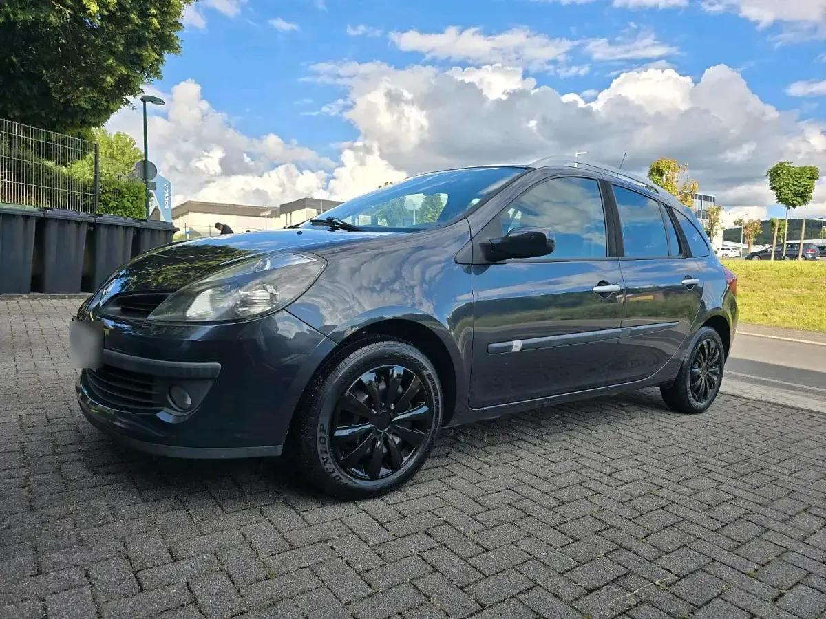 Gebraucht Renault Clio 75 PS (55 kW) 2008 Schwarz Kombi