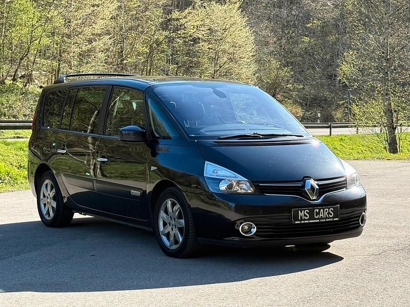 Gebraucht Renault Grand Espace 173 PS (127 kW) 2014 Schwarz Van / Kleinbus