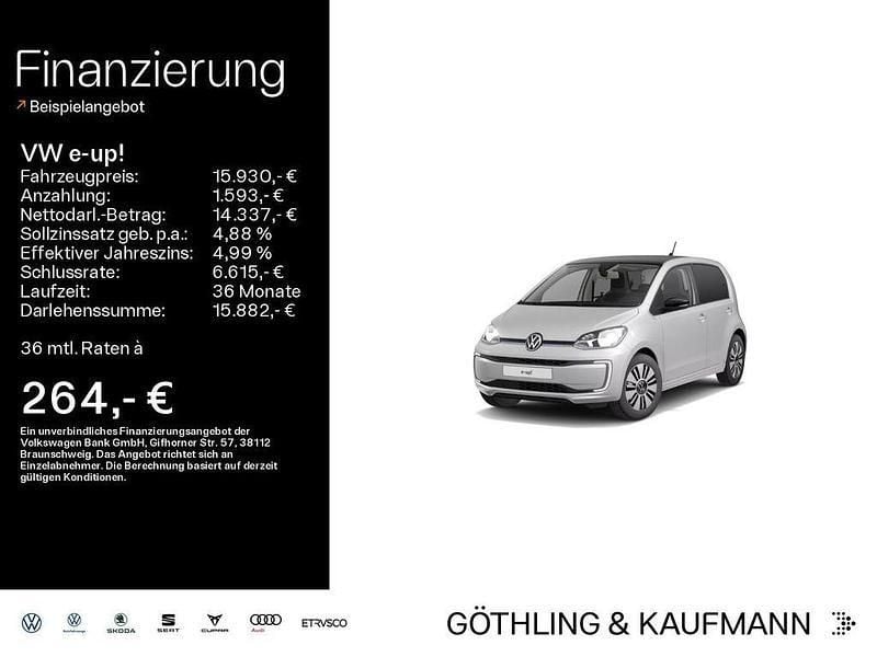 Metallic Gebraucht 2021 VW e-up! Style Kleinwagen | 15.930 € (Fairer Preis) - Bild 1/4