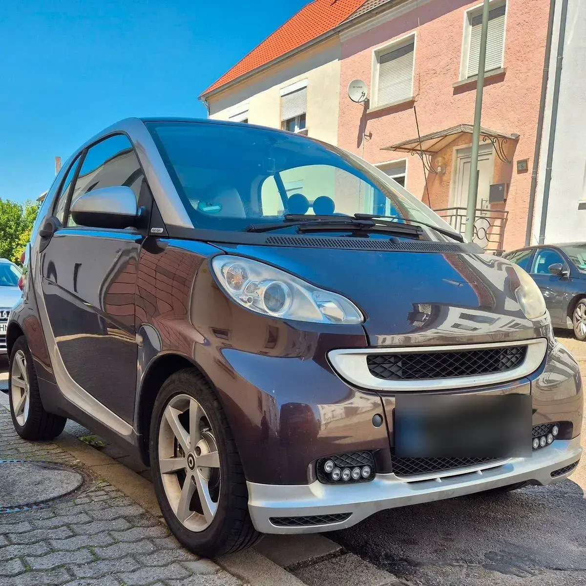 Gebraucht Smart ForTwo Coupé 82 PS (60 kW) 2009 Braun Coupé