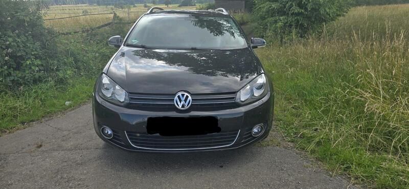 Schwarz Gebraucht 2010 VW Golf VI Highline Kombi | 3.900 € (Superpreis) - Bild 1/4