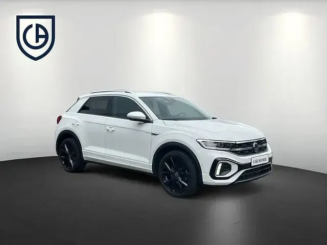 Gebraucht VW T-Roc R-line 150 PS (110 kW) 2024 Weiß schwarz SUV