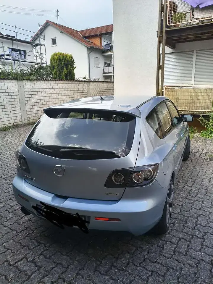Gebraucht Mazda 3 Active 105 PS (77 kW) 2009 Blau Kleinwagen