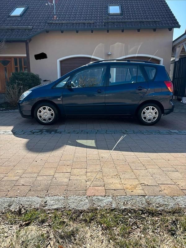 Gebraucht Toyota Corolla Verso 110 PS (80 kW) 2003 Blau Van / Kleinbus