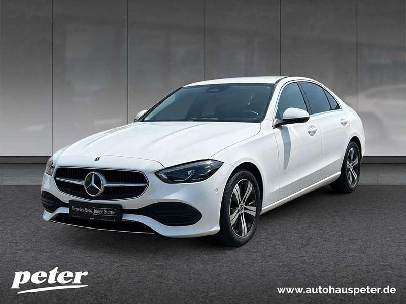 Unilack polarweiß Gebraucht 2024 Mercedes C220 Advanced Limousine | 39.870 € (Fairer Preis) - Bild 1/4