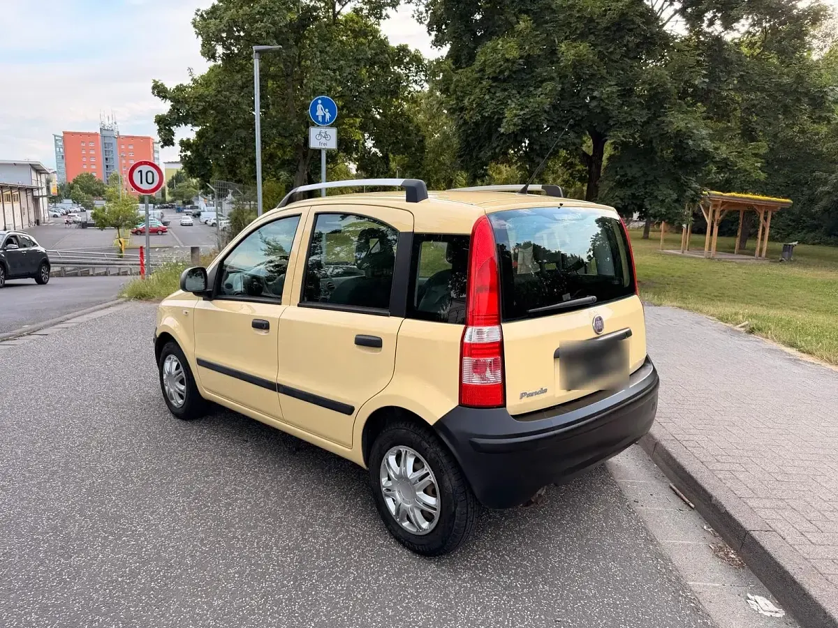 Gebraucht Fiat Panda Active 54 PS (39 kW) 2010 Gelb Kleinwagen
