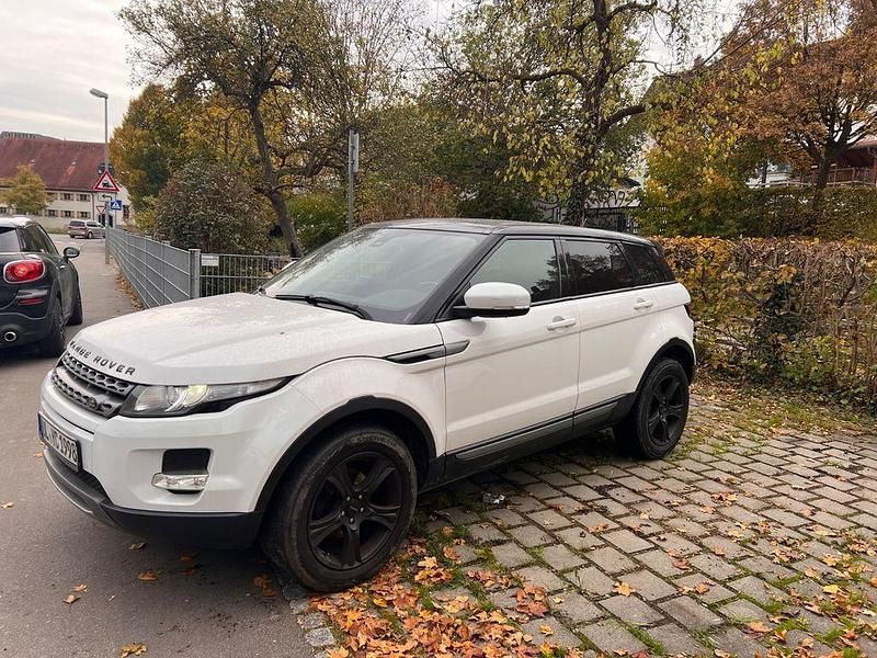 Weiß Gebraucht 2013 Land Rover Range Rover evoque Pure SUV | 8.499 € (Guter Preis) - Bild 1/4