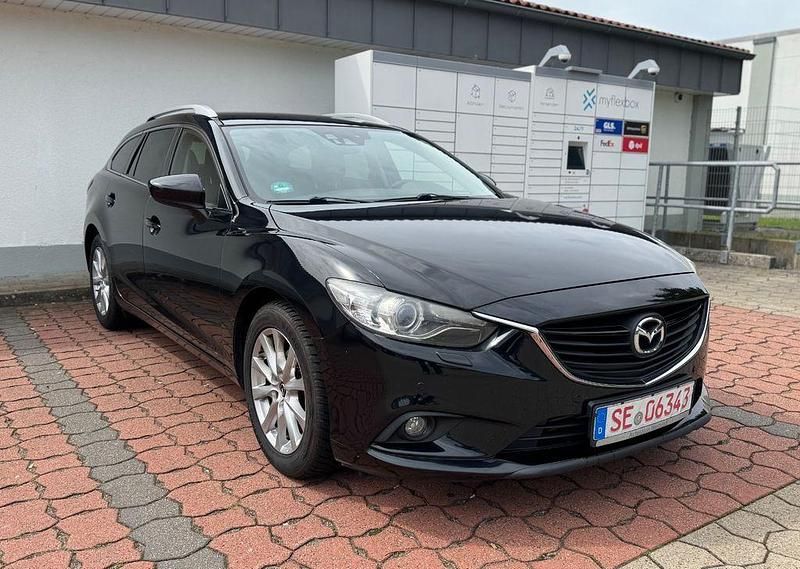 Schwarz Gebraucht 2013 Mazda 6 Center-Line Kombi | 8.999 € (Fairer Preis) - Bild 1/4
