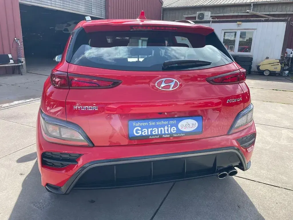 Gebraucht Hyundai Kona N Line 120 PS (88 kW) 2022 Rot SUV