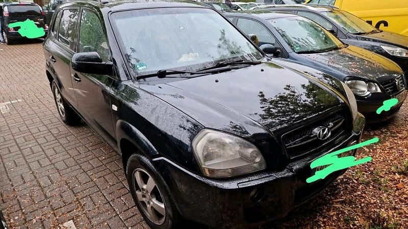 Schwarz Gebraucht 2007 Hyundai Tucson SUV | 3.299 € (Guter Preis) - Bild 1/4