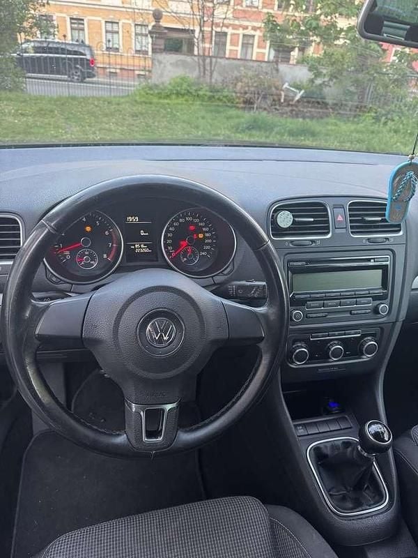 Gebraucht VW Golf VI Trendline 102 PS (75 kW) 2009 Blau Kleinwagen