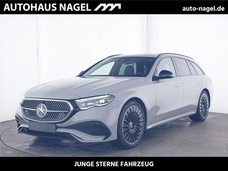 Grau Gebraucht 2024 Mercedes E300 Premium Limousine | 55.889 € (Fairer Preis) - Bild 1/4