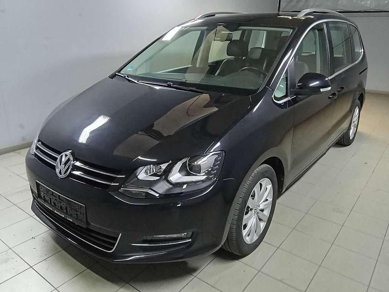 Deep black perleffekt Gebraucht 2013 VW Sharan Highline Van / Kleinbus | 9.900 € (Superpreis) - Bild 1/4