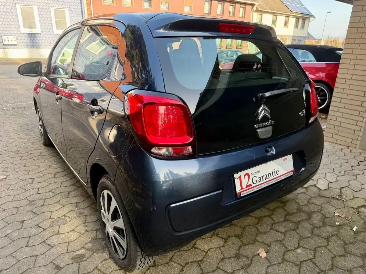Gebraucht Citroën C1 PureTech 82 PS (60 kW) 2016 Blau Kleinwagen