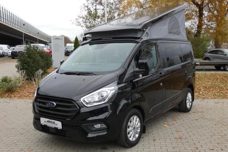 Schwarz Neu 2024 Ford Transit Custom Nugget Van | 54.950 € (Superpreis) - Bild 1/4
