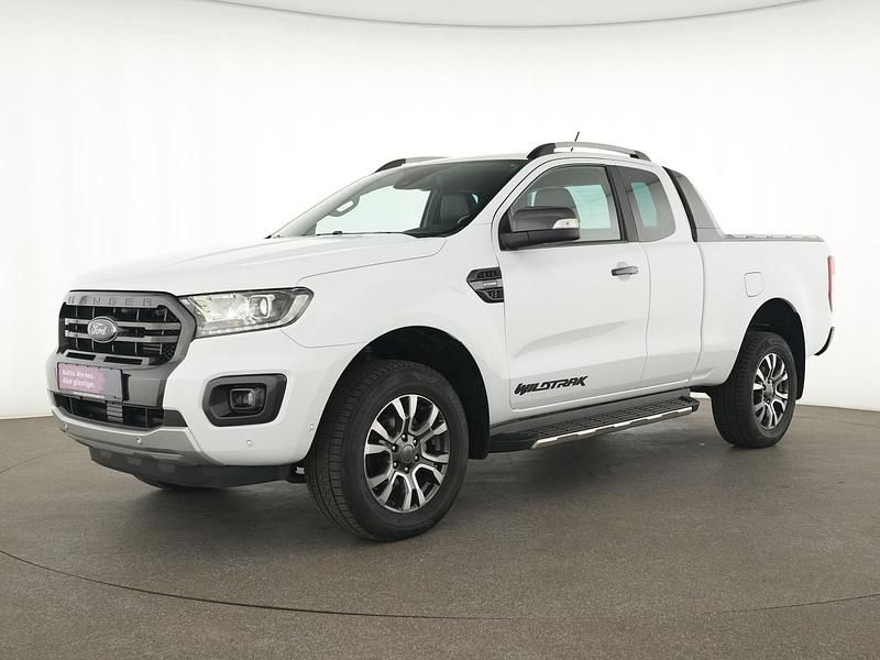Frost weiss Gebraucht 2022 Ford Ranger Wildtrack Abholung | 34.986 € (Guter Preis) - Bild 1/4