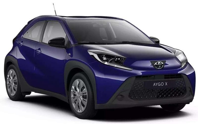 Juniper blue metallic Neu 2025 Toyota Aygo Business Edition Kleinwagen | 15.690 € - Bild 1/4