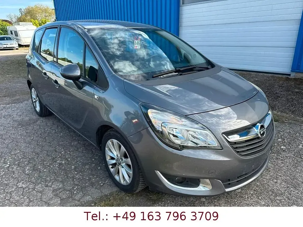 Gebraucht Opel Meriva Edition 101 PS (74 kW) 2016 Grau Van / Kleinbus