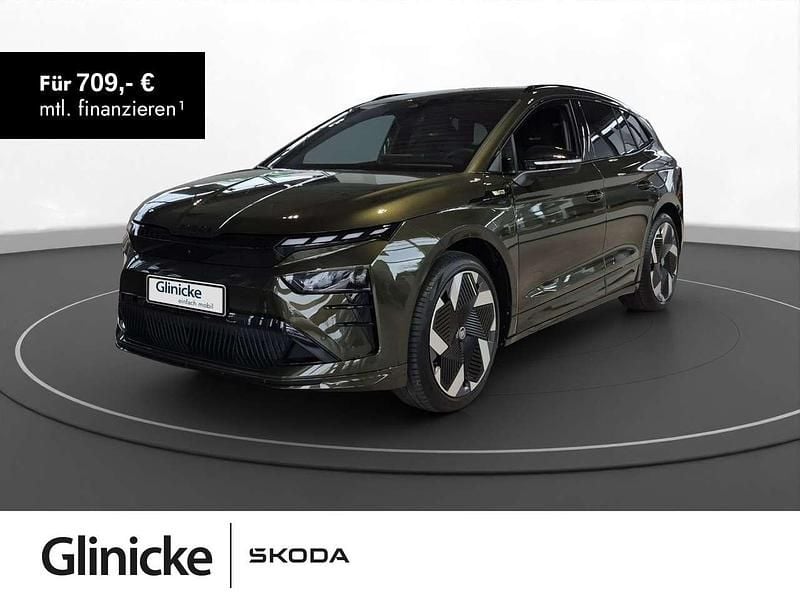 Olibogrün metallic Neu 2026 Skoda Enyaq iV RS SUV | 53.726 € (Superpreis) - Bild 1/3
