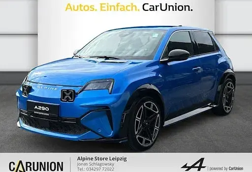 Neu Alpine A290 130 kW (177 PS) 2026 Alpine vision blau Kleinwagen