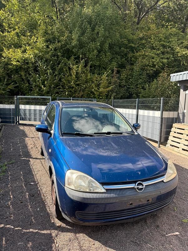 Blau Gebraucht 2003 Opel Corsa Kleinwagen | 700 € (Guter Preis) - Bild 1/4