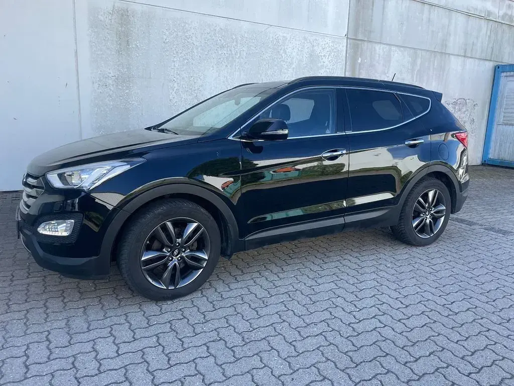 Gebraucht Hyundai Santa Fe Premium 197 PS (144 kW) 2014 Schwarz SUV