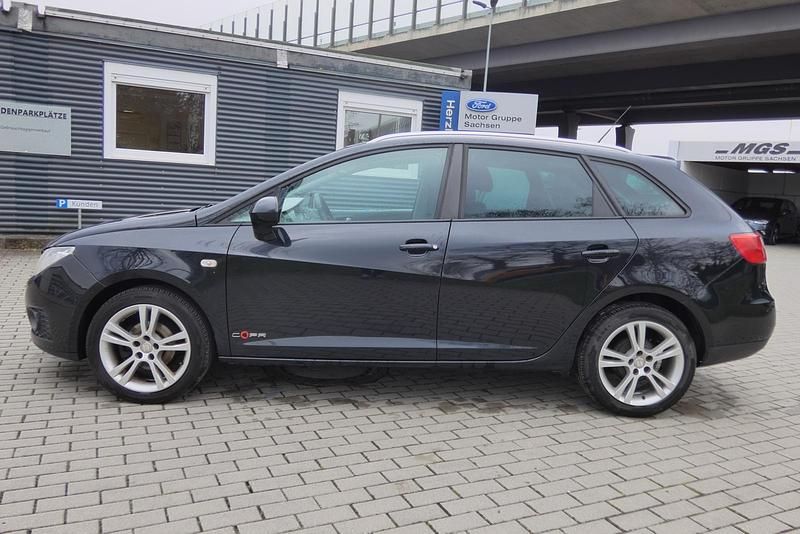 Gebraucht Seat Ibiza Copa 69 PS (50 kW) 2011 "universo" schwarz Limousine