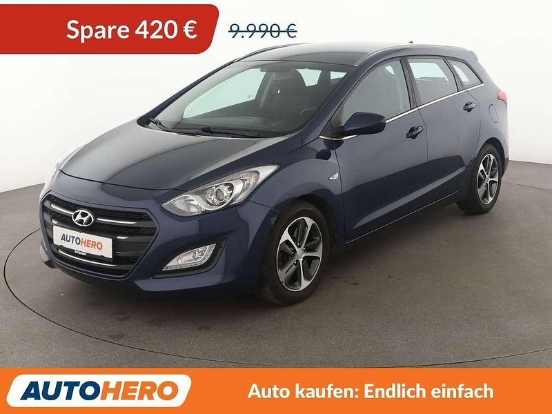 Blau Gebraucht 2016 Hyundai i30 Trend Kombi | 9.570 € (Fairer Preis) - Bild 1/3