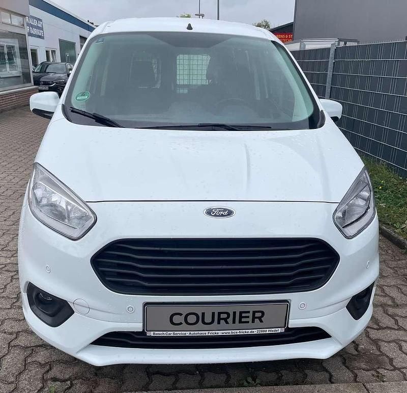 Frost weiß Gebraucht 2022 Ford Transit Limited Van / Kleinbus | 15.900 € (Fairer Preis) - Bild 1/4