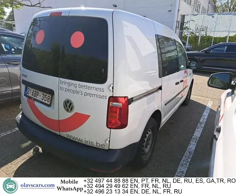 Usata VW Caddy 75 CV (55 kW) 2021 Bianco Monovolume