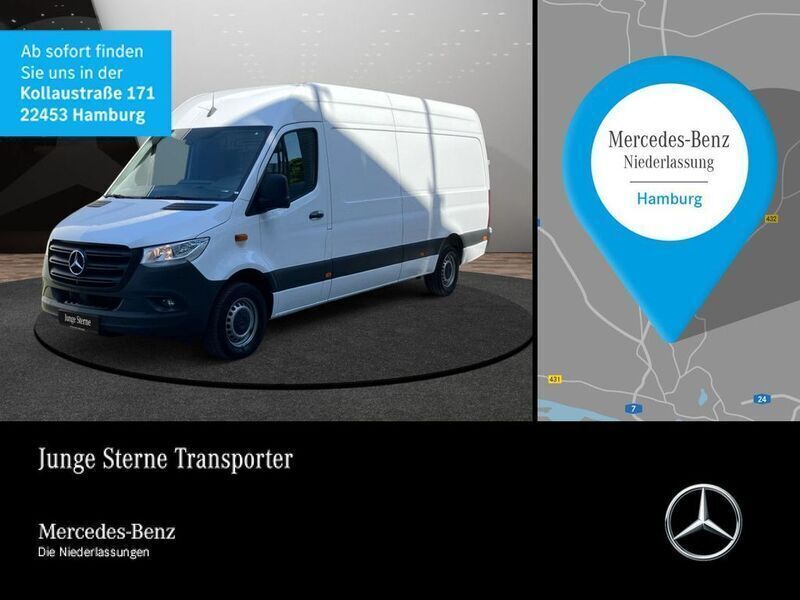 Weiß Gebraucht 2023 Mercedes Sprinter Van | 37.461 € (Fairer Preis) - Bild 1/4